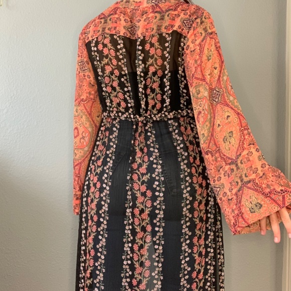 Vibrant Print Duster / Robe - Picture 5 of 7